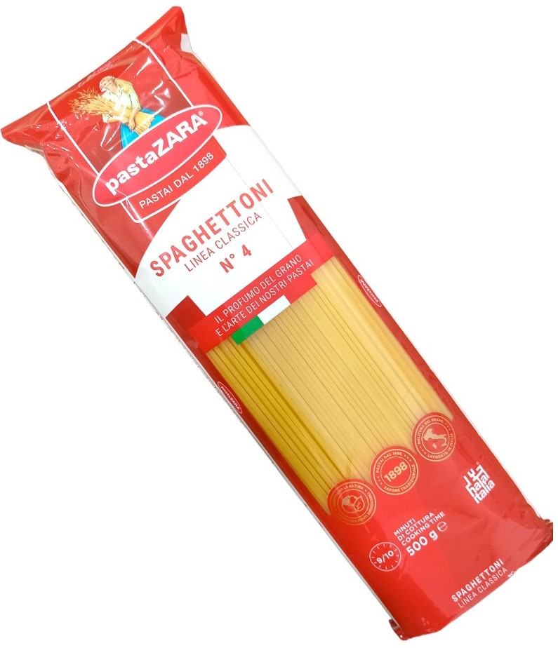 باستا زارا سباغيتي ..رقم 4 ..500 غم 