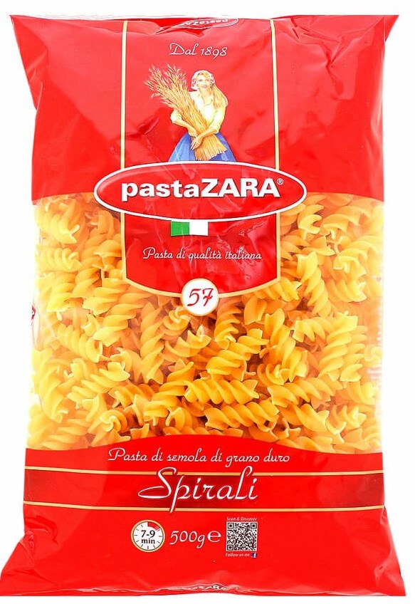 باستا زارا فوسيلي..رقم 57..500 غم بالحبة