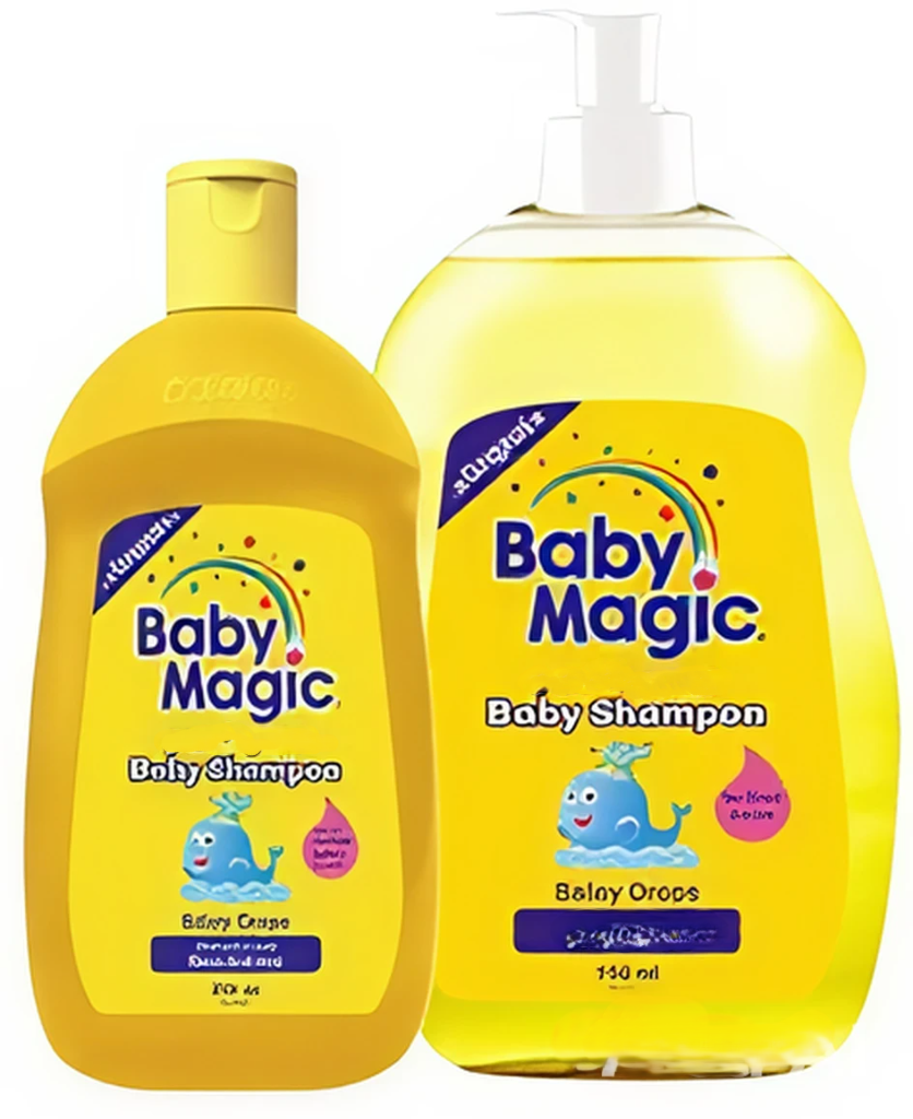 بيبي ماجيك شامبو اطفال عرض 750+250 ‘‘مل مجاناا