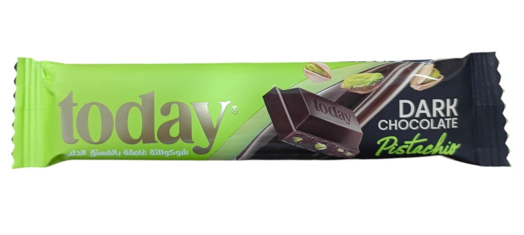 توداي شوكولاتة غامقة بالفستق الحلبي 36 غرام
