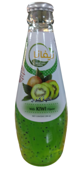 ريفانا عصير بذور الريحان بنكهة الكيوي 290 مل