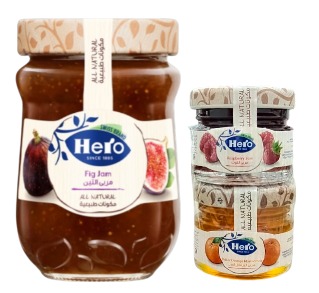 هيرو مربى التين 350 غم +2 حبة 28 غم