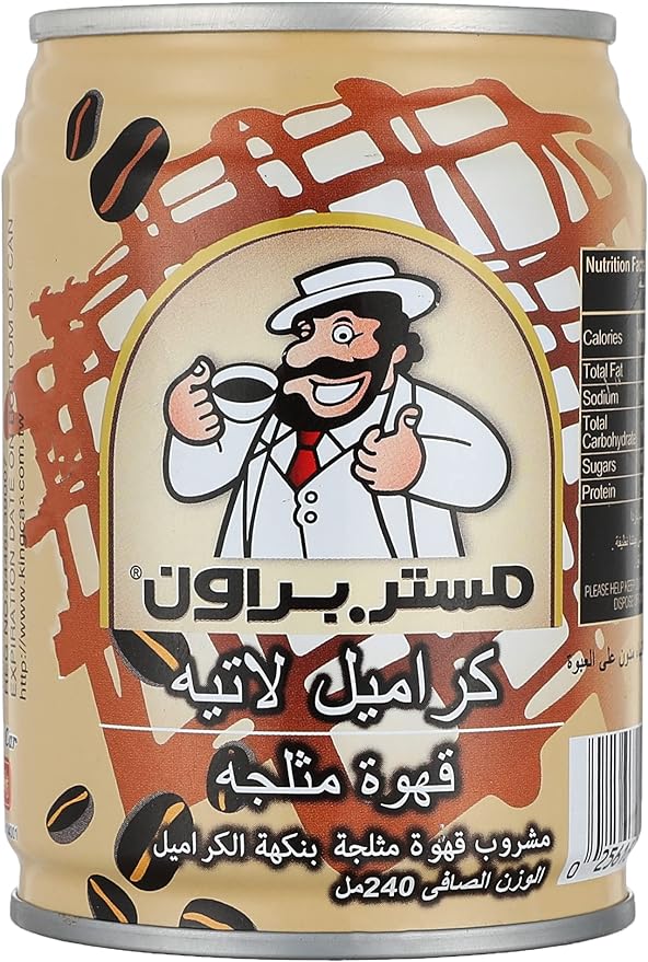 مستر براون كراميل لاتيه 240 مل * 24