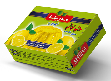 مارينا جيلي نباتي ليمون 85 غم