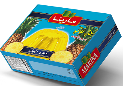 مارينا جيلي نباتي اناناس 85 غم