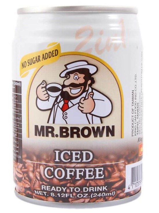 مستر براون 2 في 1 بدون سكر 240 مل * 24