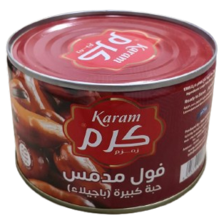 كرم فول مدمس 380 غم 