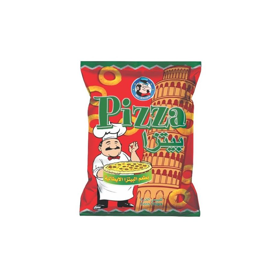 مستر شيبس بيتزا  19 غم*80