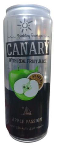 كناري تفاح وباشن 330 مل 