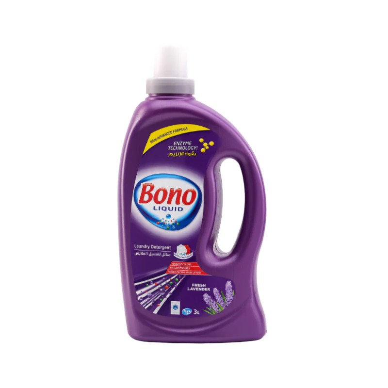 بونو سائل غسيل ملابس لافندر 3 لتر