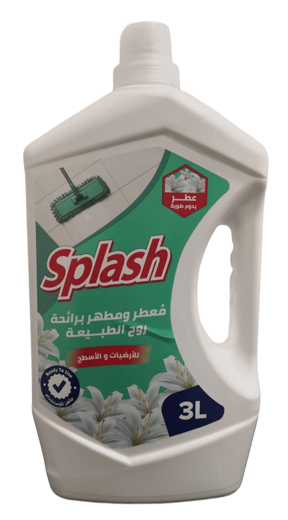سبلاش معطر ومطهر ارضيات روح الطبيعة 3 لتر
