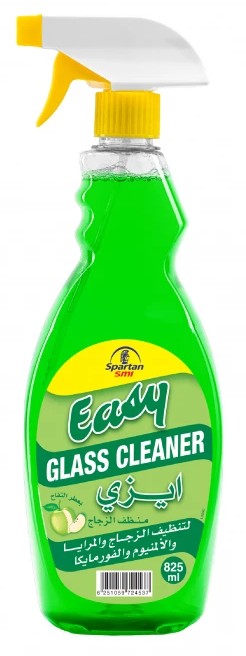 ايزي منظف زجاج بعطر التفاح مع فرد 825 مل