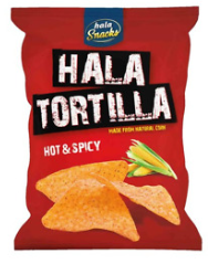 شيبس هلا تورتيلا حار 70 غم