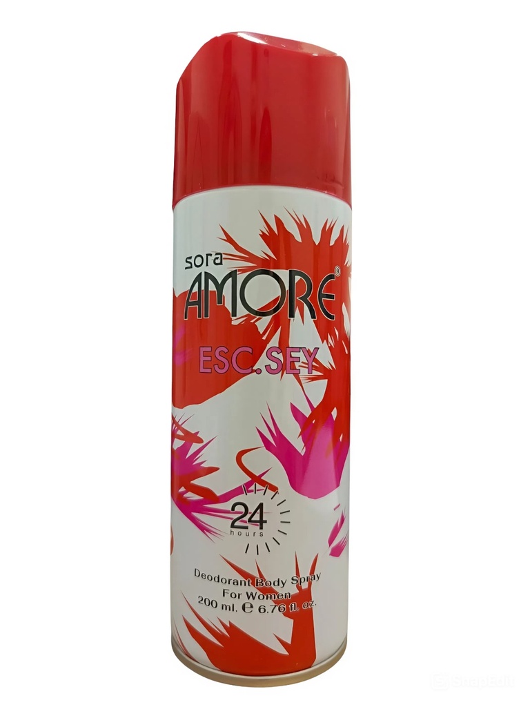 امور إسك سي معطر جسم بخاخ 200 مل بالحبة