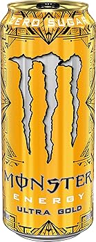 مونستر مشروب طاقة الترا جولدن اناناس خالي من السكر  500 مل * 12