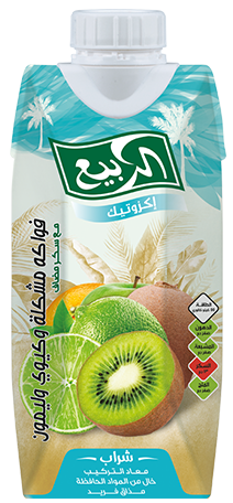 الربيع عصير فواكه مشكلة كيوي و ليمون 330 مل 