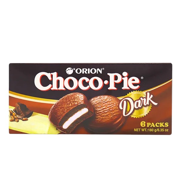 اوريون شوكو باي بسكويت بالشوكلاتة الداكنة 30غم *6