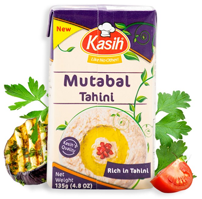 كسيح متبل باذنجان بالطحينة 130 غم