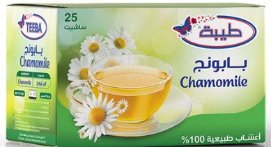 طيبة اعشاب طبيعية بابونج 60 غم