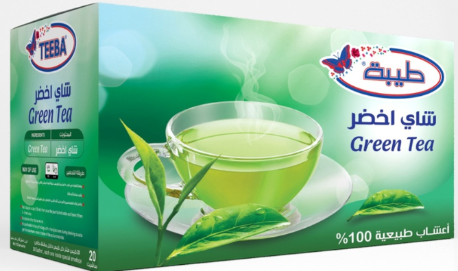 طيبة شاي اخضر 40 غم