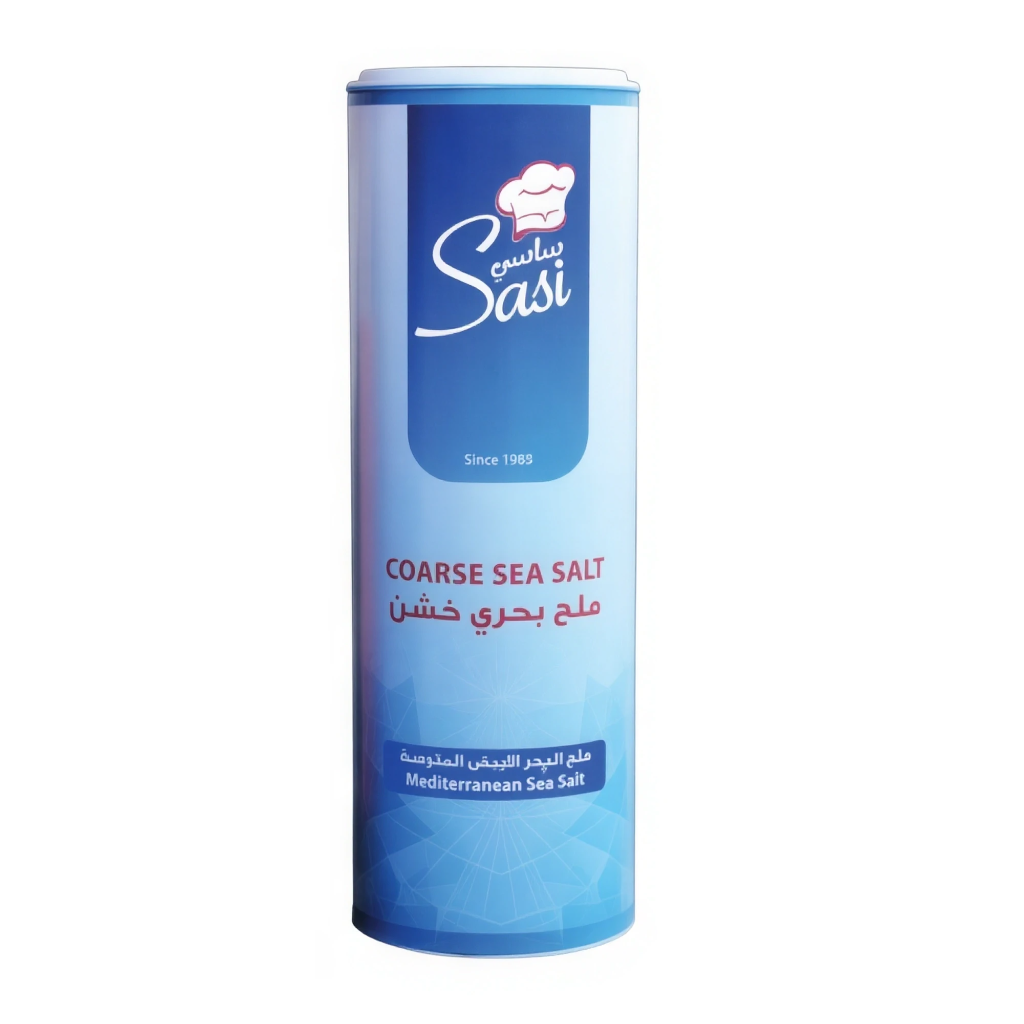ساسي ملح بحري خشن 650 غم