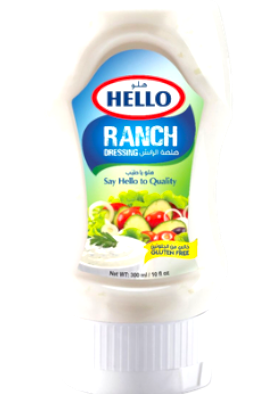 هلو صلصة الرانش 300 مل