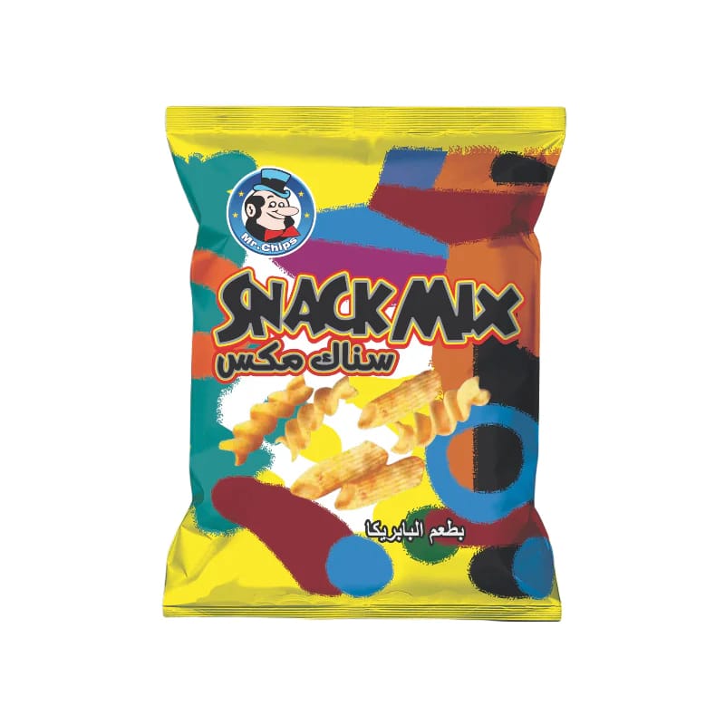مستر شيبس سناك مكس بابريكا 60 غم*24