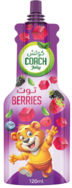 كوتش جيلي توت 120 مل  