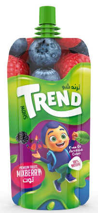 ترند شو عصير بنكهة التوت 150 مل