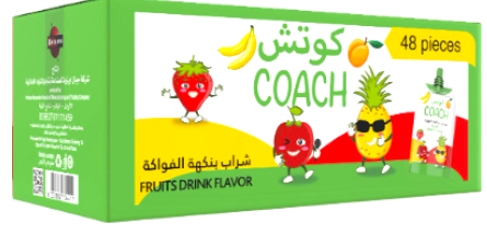 كوتش عصير فواكة 85 مل 