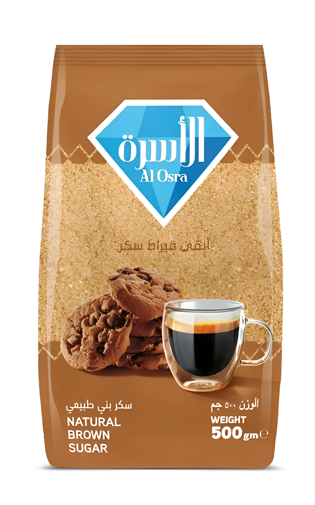 الاسرة سكر بني 500 جم 