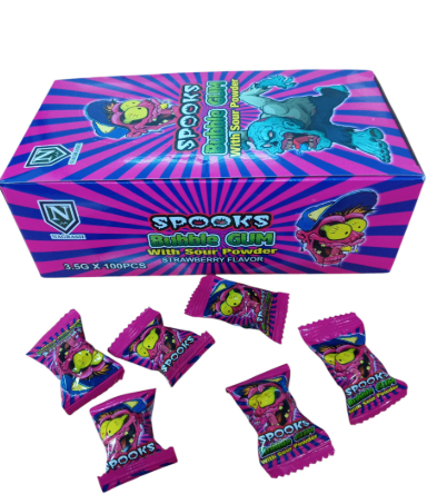 نقرش علكة حامضة فراولة 3.5 غم *100