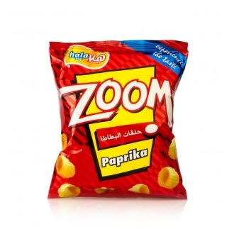 شيبس هلا زووم بابريكا 18 غم*50