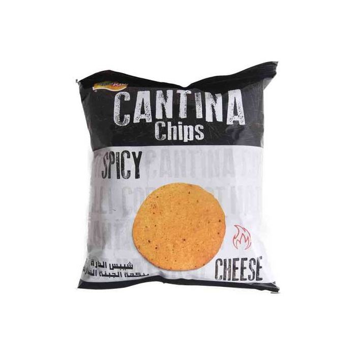 شيبس هلا كانتينا جبنة حارة 25 غم*50