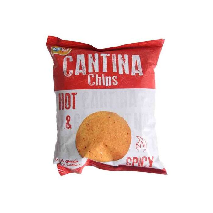 شيبس هلا كانتينا حار 25 غم