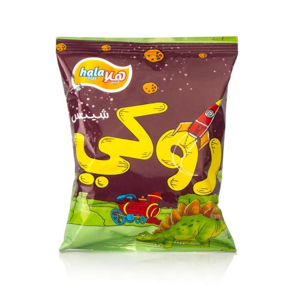شيبس هلا روكي حامض حلو 50 غم*25