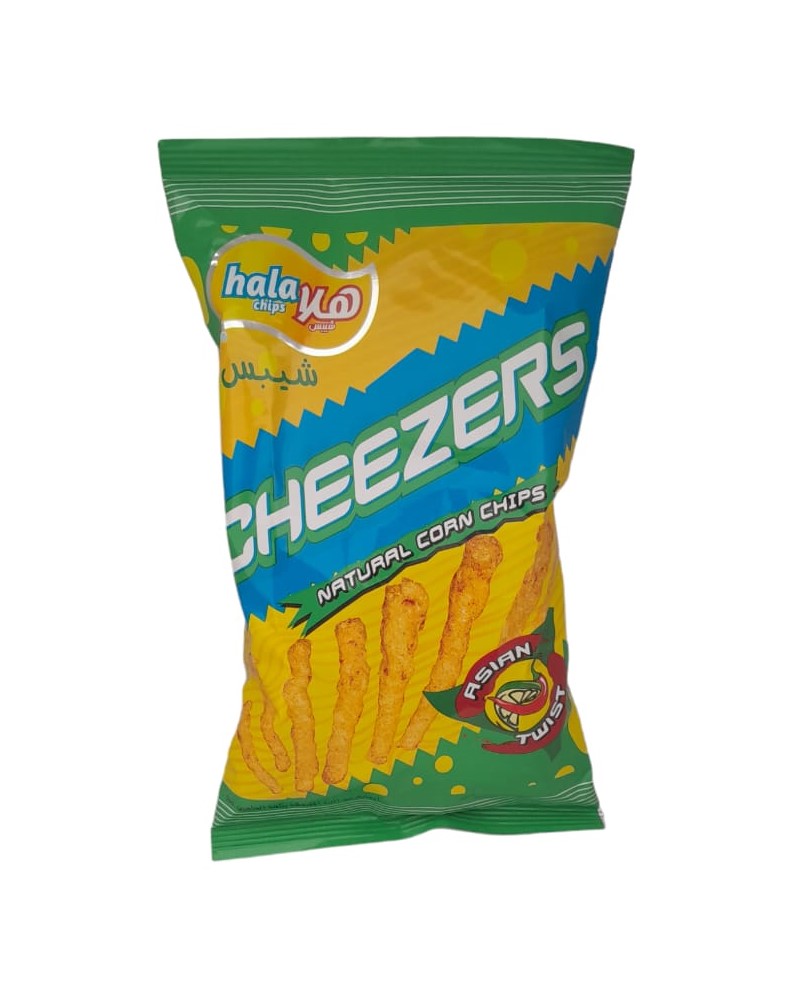 شيبس هلا شيزرز حامض حار 70 غم*25
