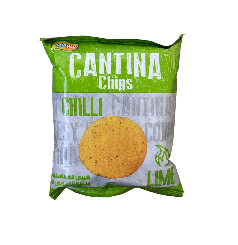 شيبس هلا كانتينا حامض حار 25 غم