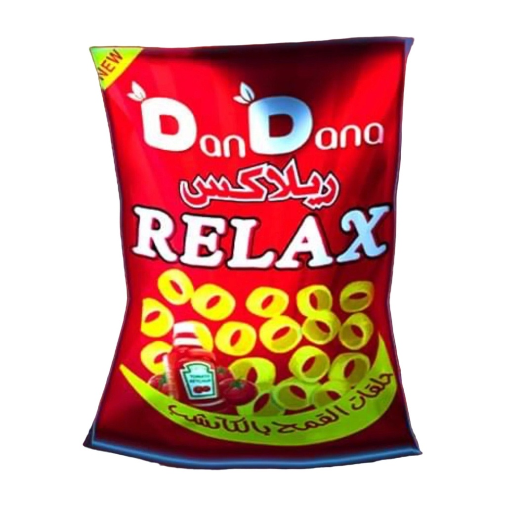 دندنة شيبس ريلاكس بالكاتشب 20 غم*48 i