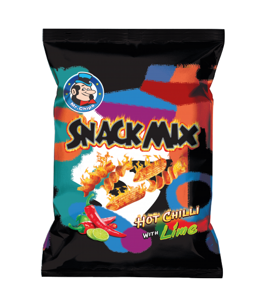 مستر شيبس سناك مكس فلفل و ليمون 40 غم*48