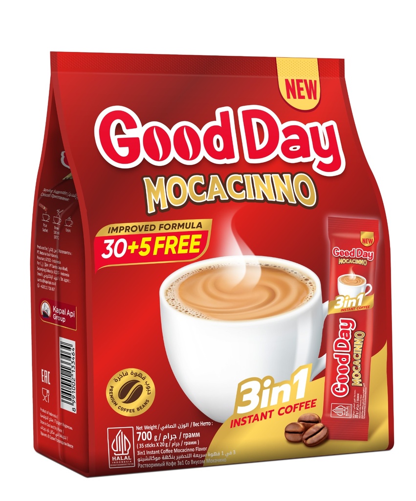 جود داي  3 في 1 موكاتشينو 20غم * 35
