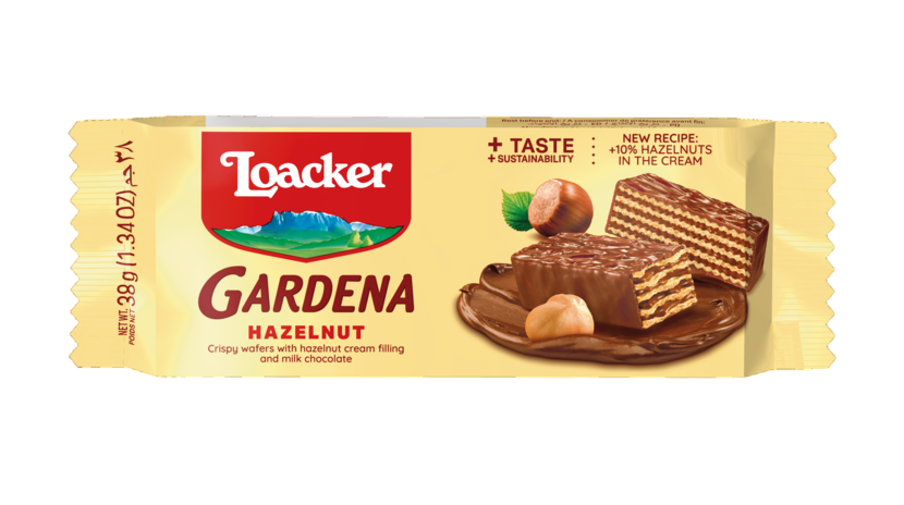 لواكر جاردينا شوكولاتة بالبندق 38 غم