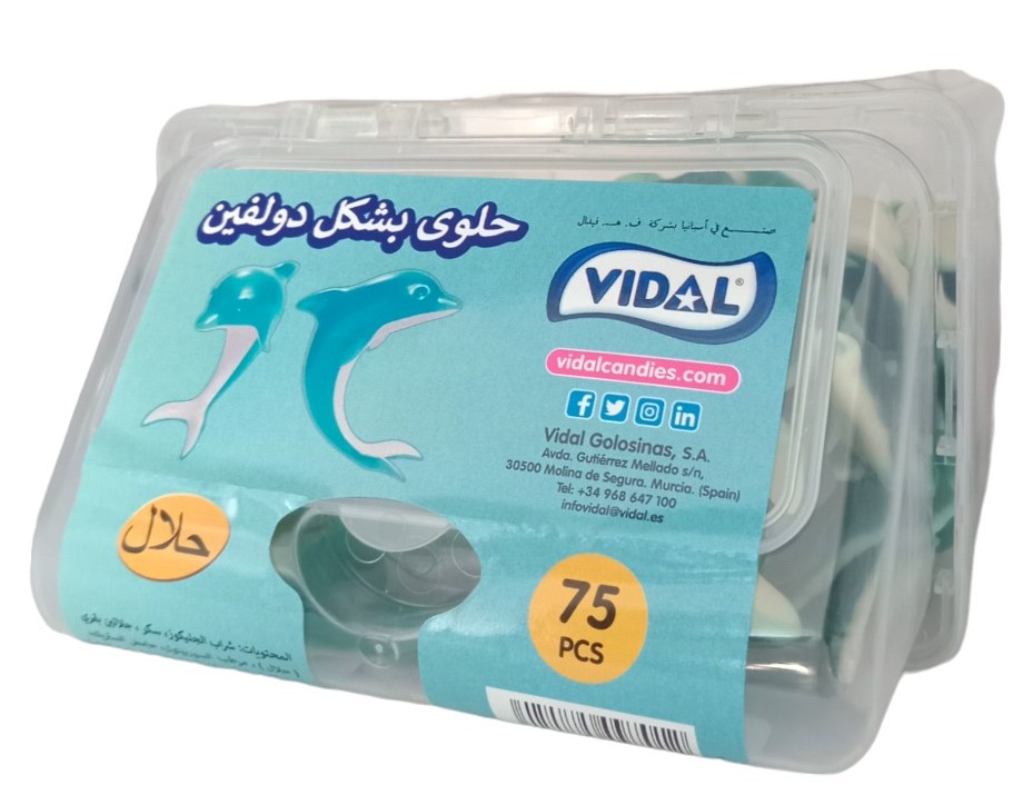 فيدال كاندي شكل دولفين