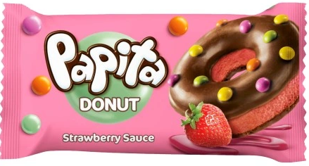 بابيتا دونات بالفراولة  40 غم