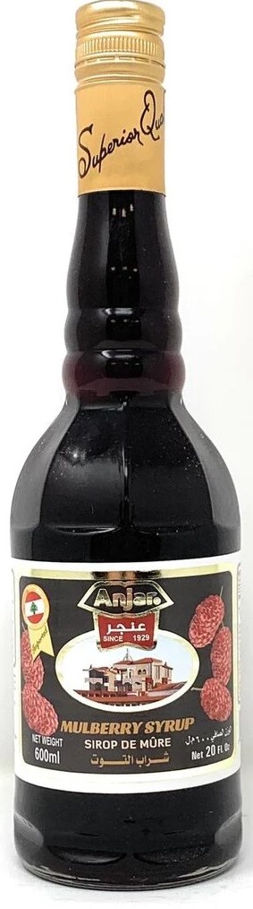 عنجر شراب توت 600 مل