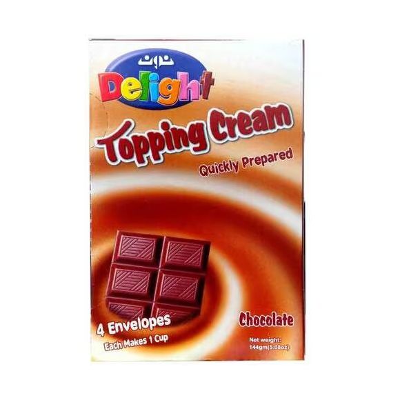 نون كريمة جاهزة بنكهة شوكولاتة 72 غم