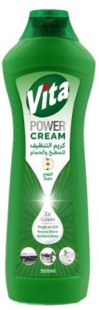 فيتا كريم تنظيف المطبخ تفاح 500 مل