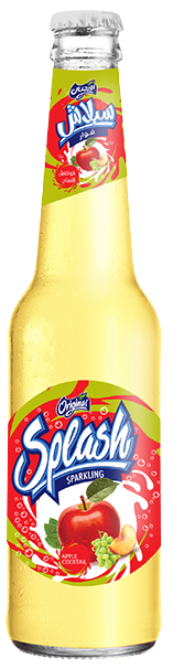 اورجينال سبلاش غازي تفاح زجاج 330 مل