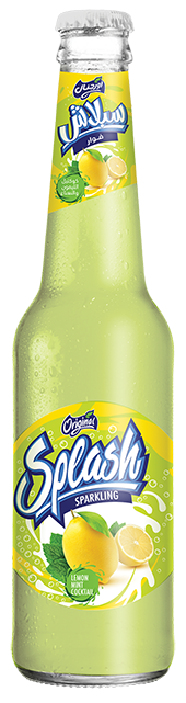 اورجينال سبلاش غازي ليمون ونعنع زجاج 330 مل