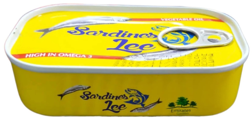 سردين لي حار 125غم*50